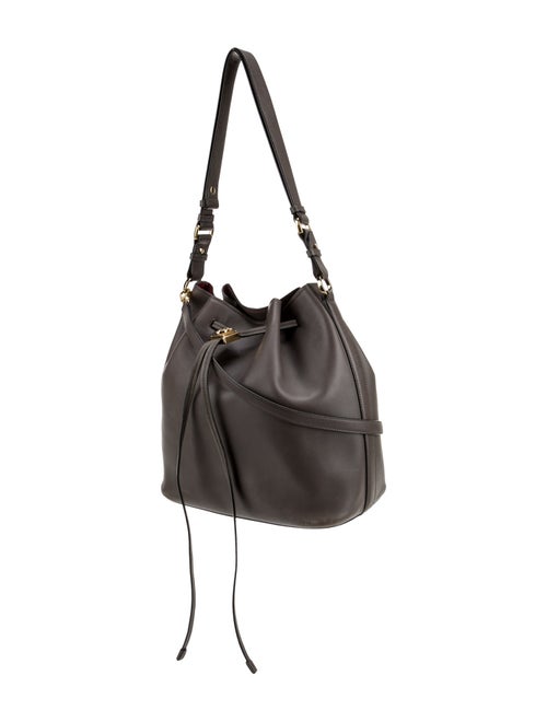 Salvatore Ferragamo Leather Bucket Bag