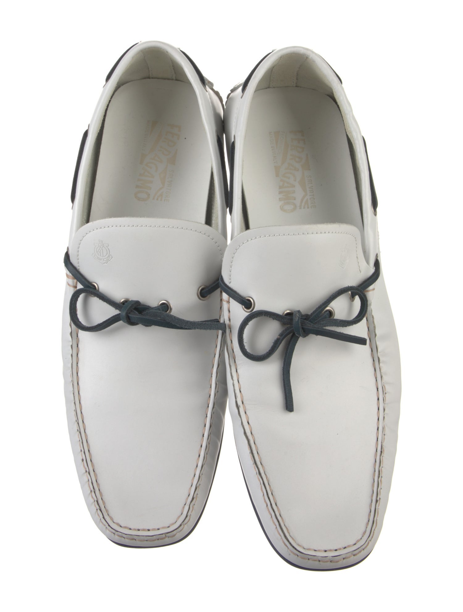 Salvatore Ferragamo Leather Moccasins