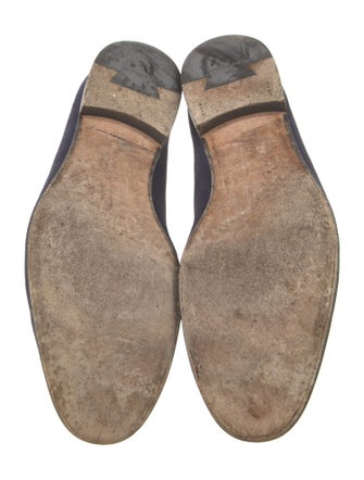 Salvatore Ferragamo Suede Dress Loafers