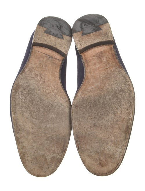 Salvatore Ferragamo Suede Dress Loafers