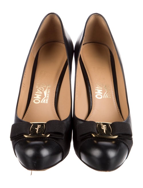 Salvatore Ferragamo Leather Pumps