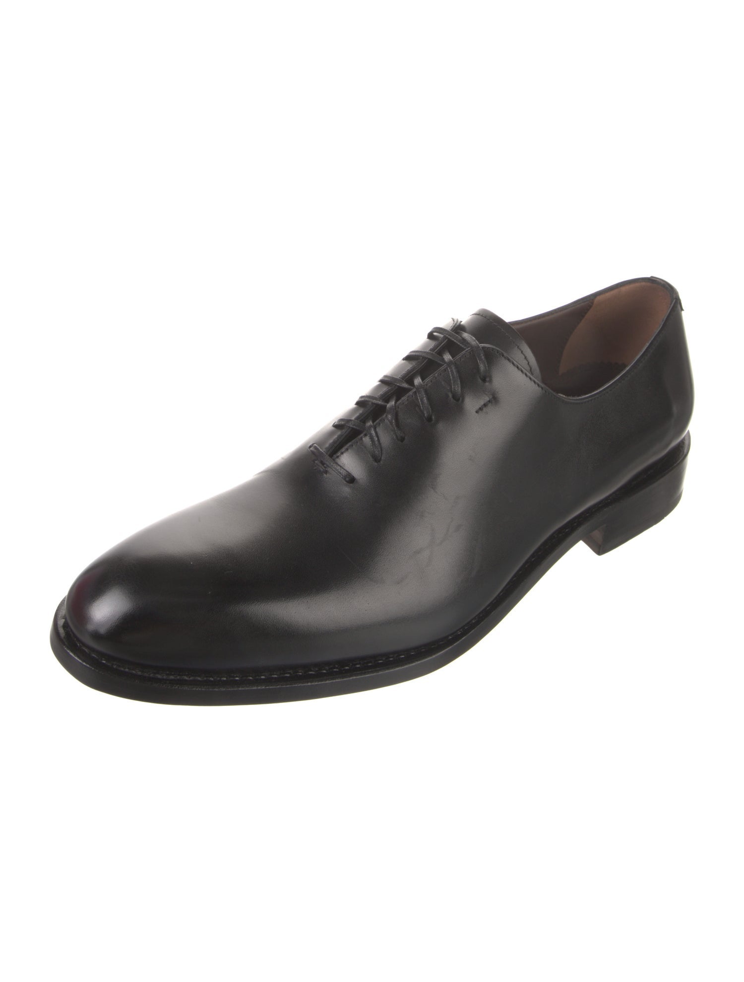 Salvatore Ferragamo Leather Oxfords w/ Tags