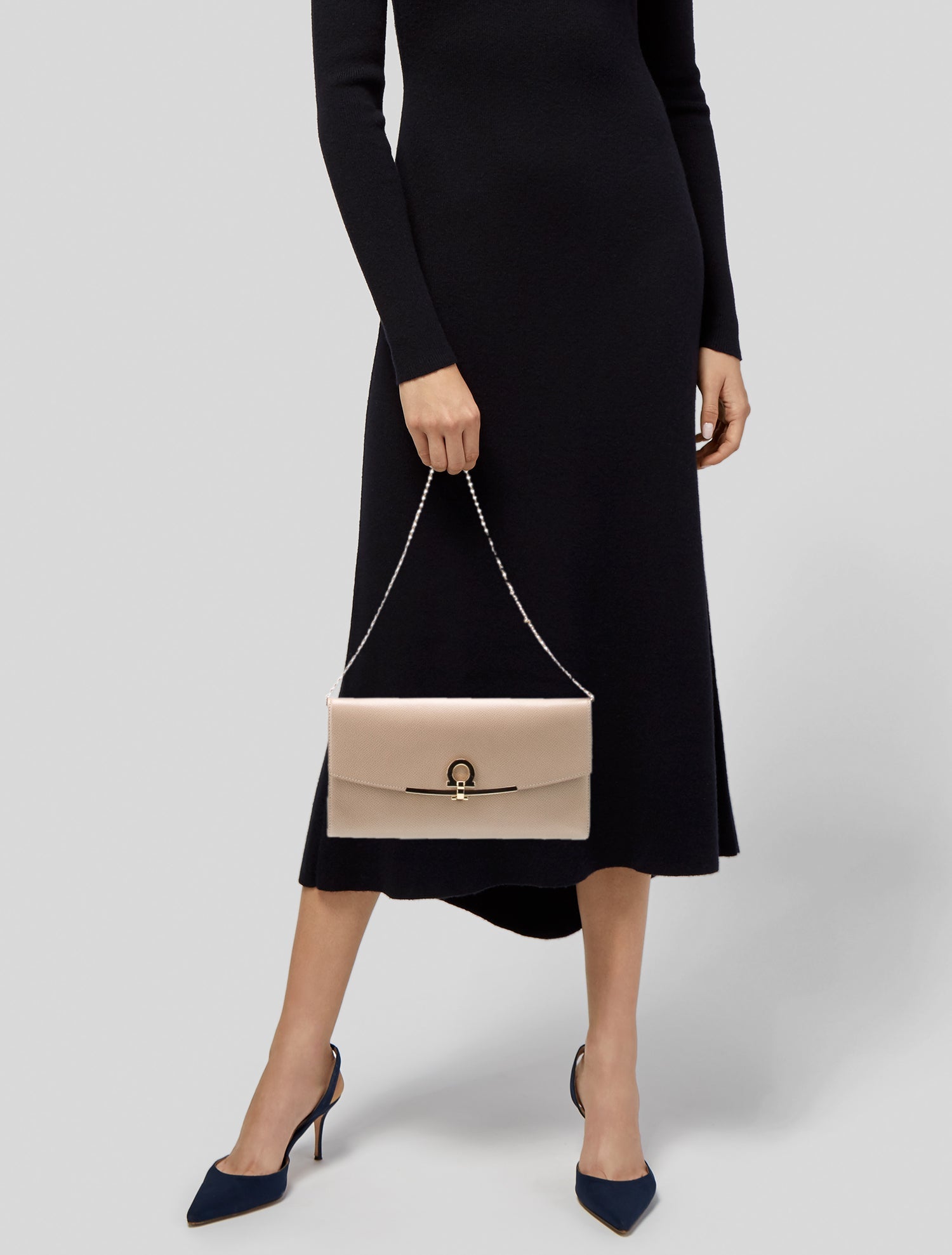 Salvatore Ferragamo Gancini Shoulder Bag