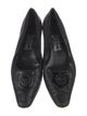 Salvatore Ferragamo Leather Bow Accents Pumps