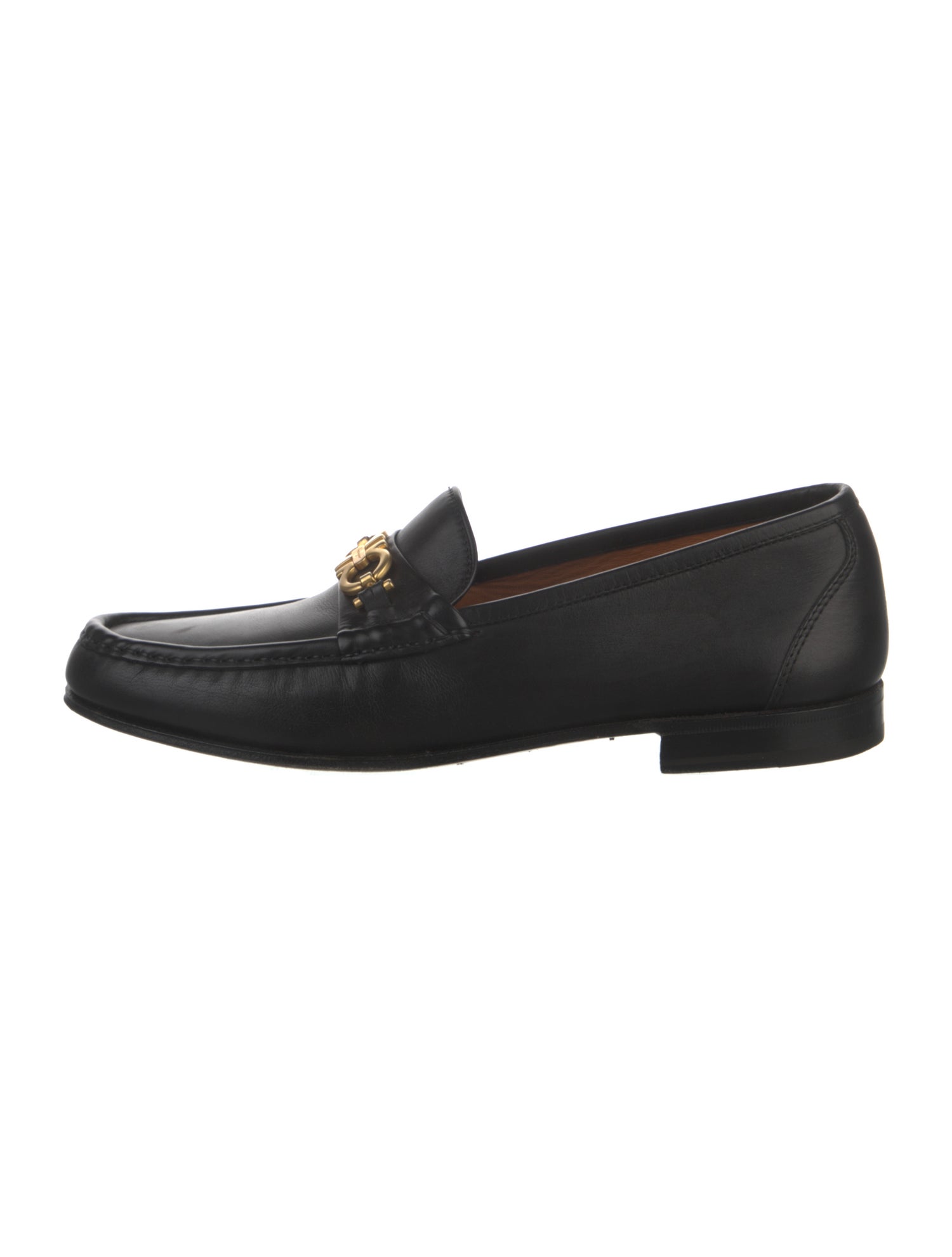 Salvatore Ferragamo Leather Dress Loafers