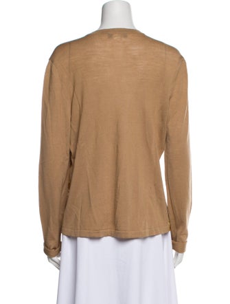 Salvatore Ferragamo Wool Printed Sweater