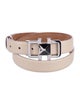 Salvatore Ferragamo Skinny Leather Belt