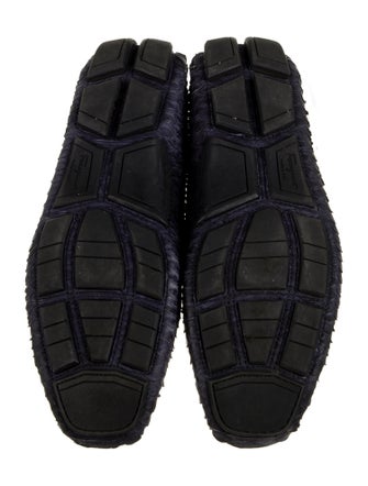 Salvatore Ferragamo Snakeskin Drivers