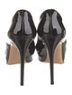 Salvatore Ferragamo Patent Leather Bow Accents Pumps