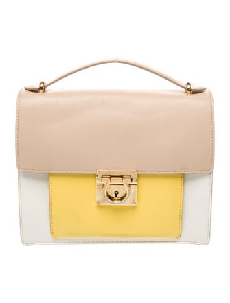 Salvatore Ferragamo Gancio Top Handle Bag