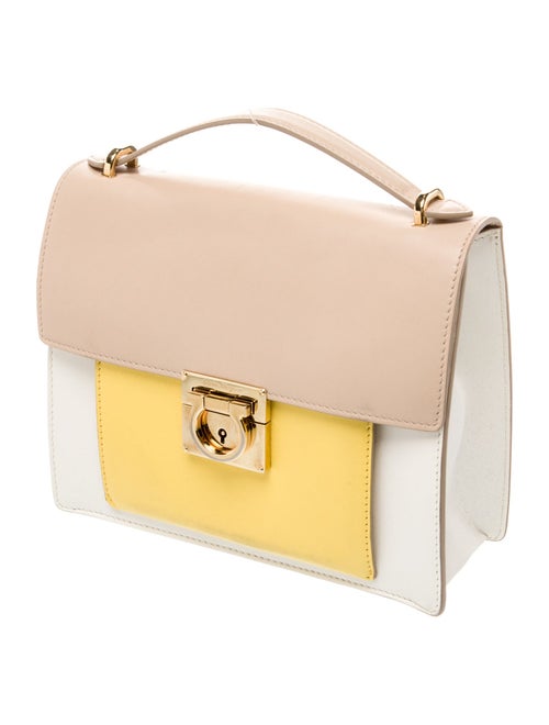 Salvatore Ferragamo Gancio Top Handle Bag