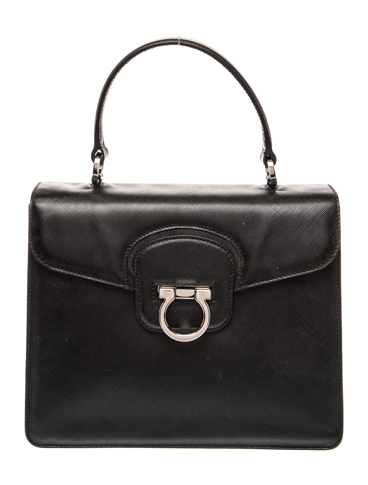 Salvatore Ferragamo Gancio Top Handle Bag