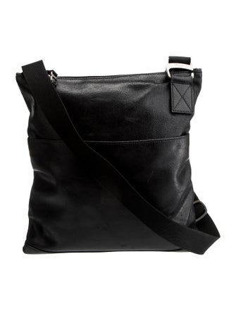 Salvatore Ferragamo Leather Messenger Bag