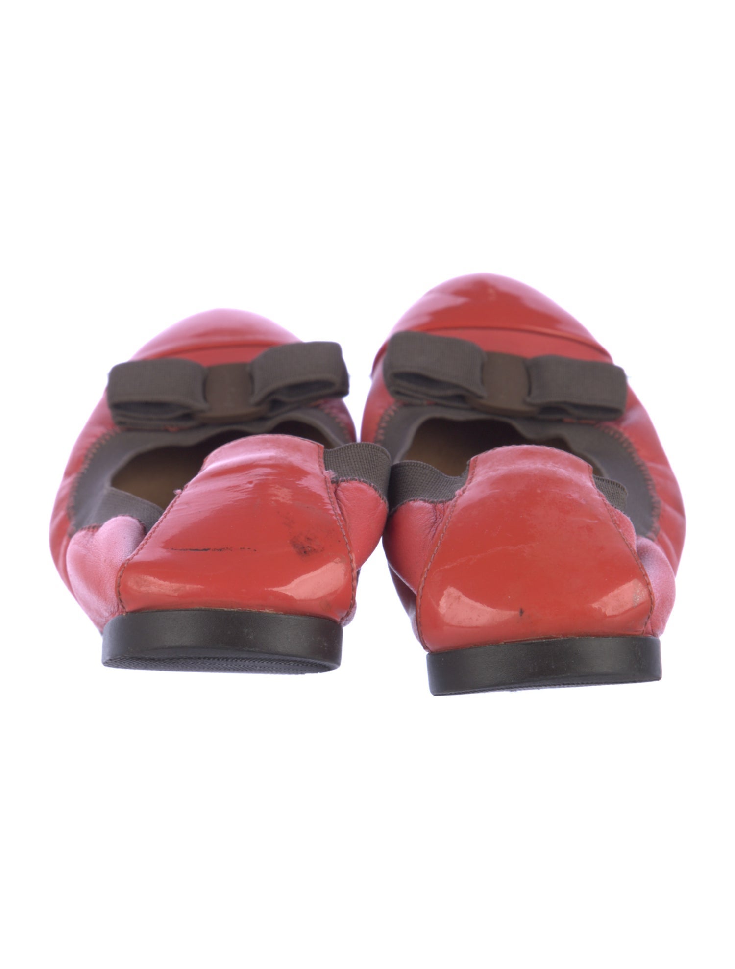 Salvatore Ferragamo Leather Ballet Flats