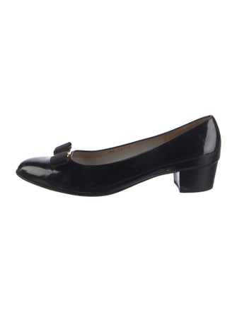 Salvatore Ferragamo Patent Leather Pumps