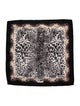 Salvatore Ferragamo Silk Animal Print Scarf