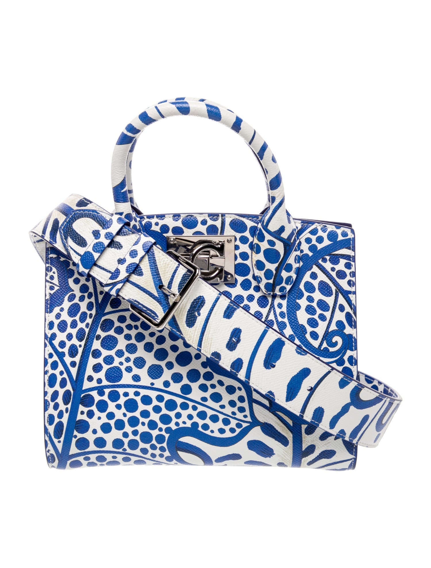 Salvatore Ferragamo Leather Top Handle Bag