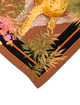 Salvatore Ferragamo Silk Printed Scarf
