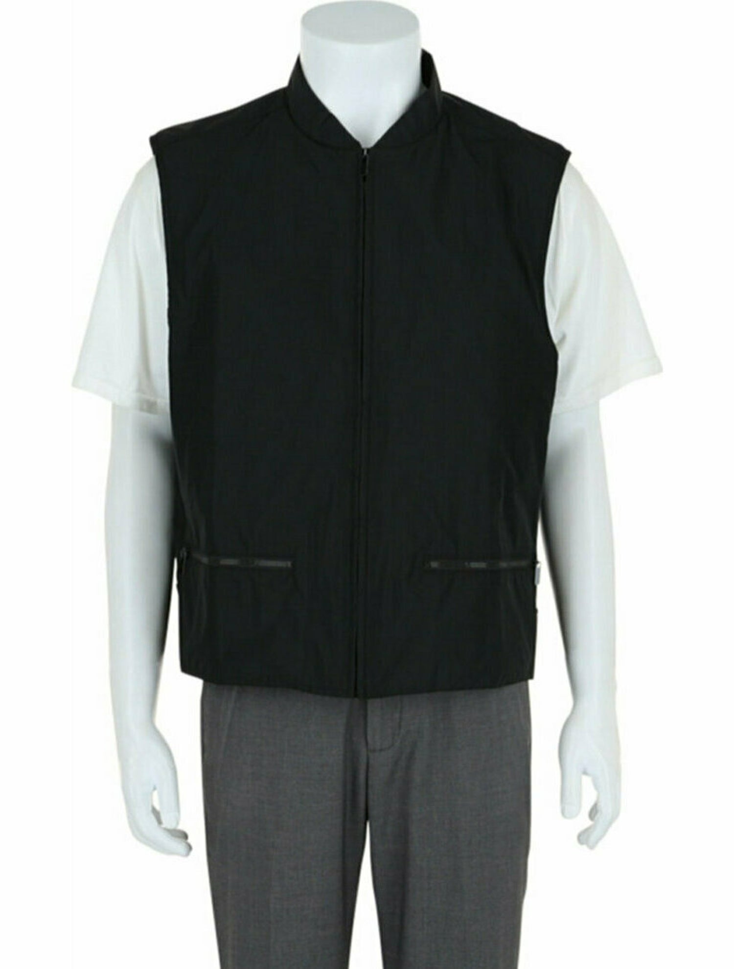 Salvatore Ferragamo Solid Vest w/ Tags