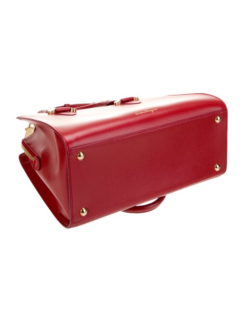 Salvatore Ferragamo Leather Top Handle Bag
