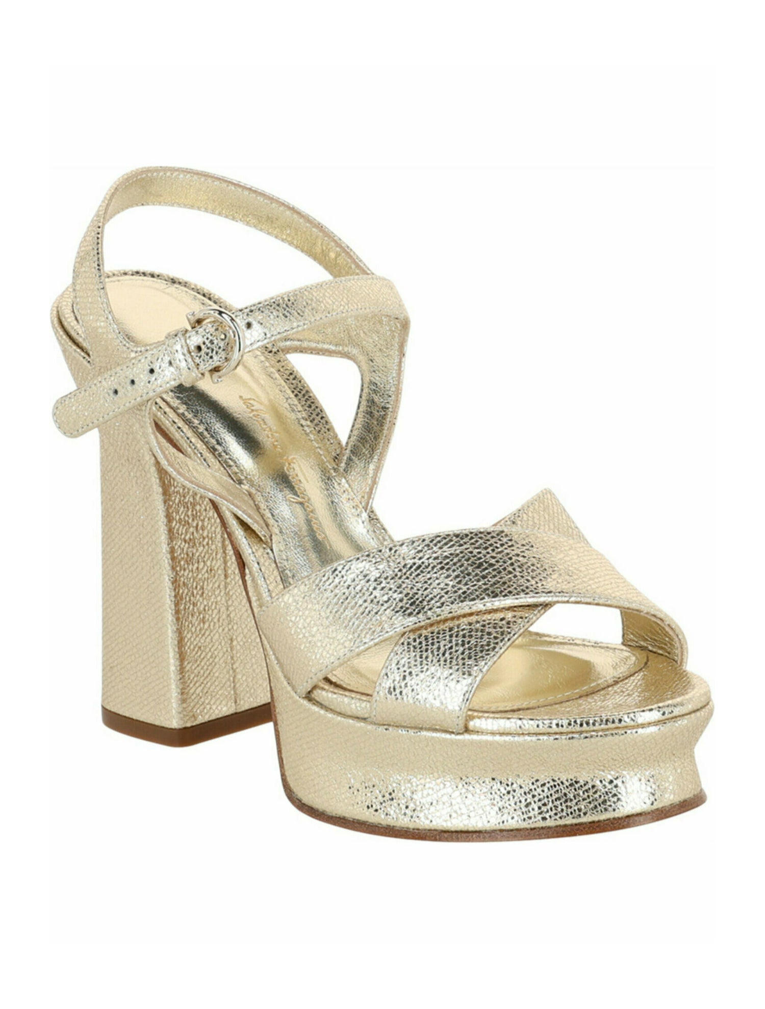 Salvatore Ferragamo Calf Leather Sandals w/ Tags