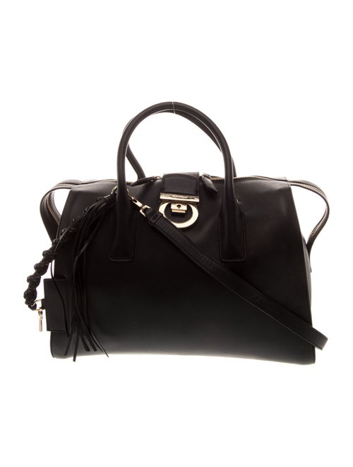 Salvatore Ferragamo Leather Top Handle Bag
