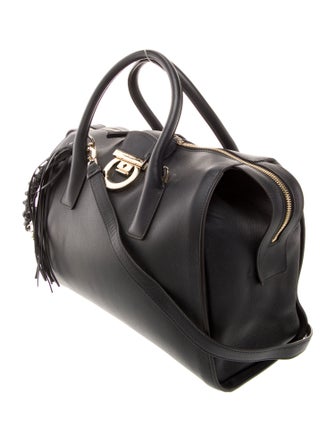 Salvatore Ferragamo Leather Top Handle Bag
