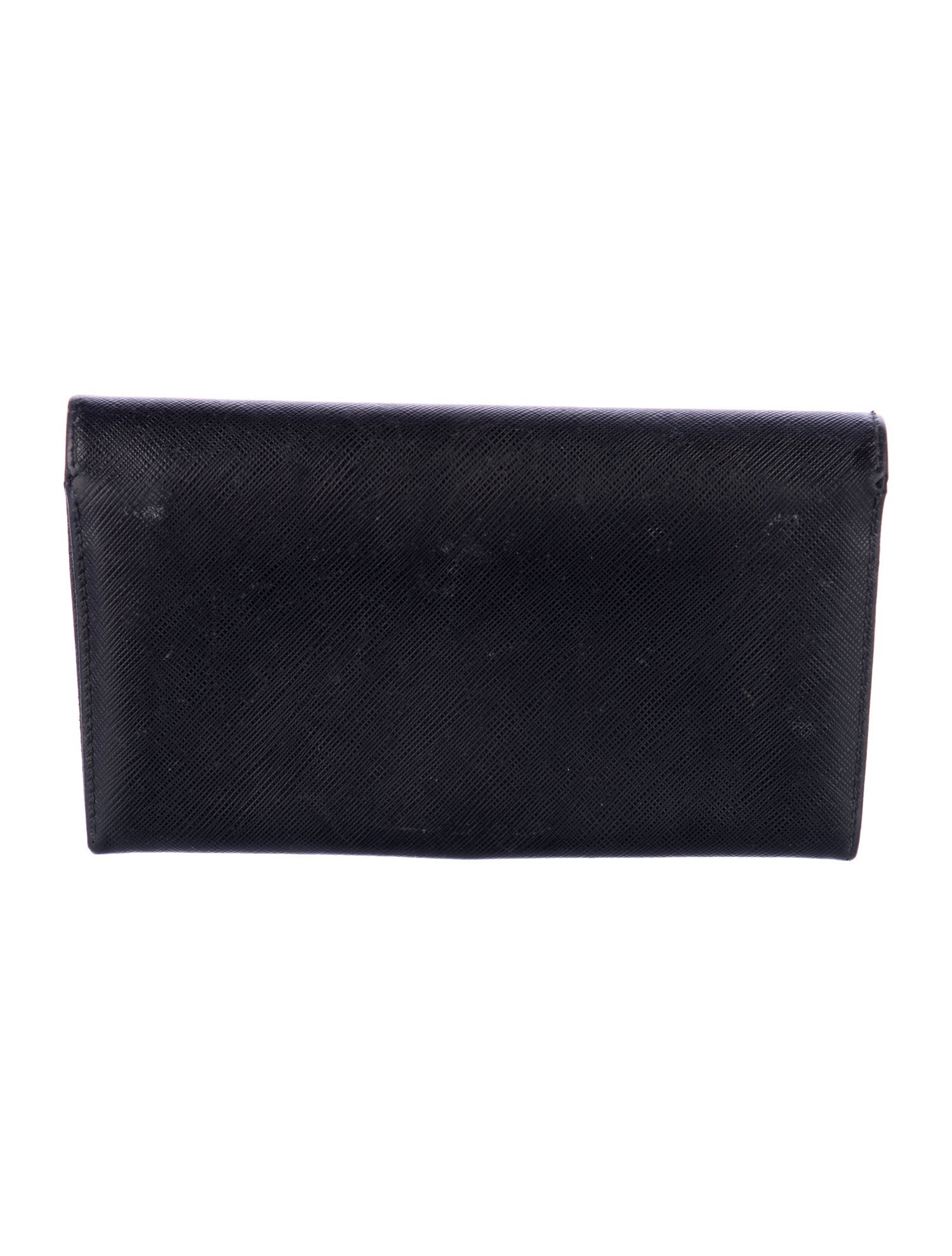 Salvatore Ferragamo Gancini Logo Leather Continental Wallet