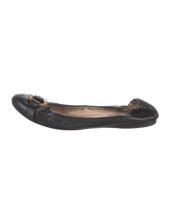 Salvatore Ferragamo Leather Ballet Flats
