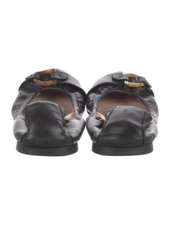 Salvatore Ferragamo Leather Ballet Flats