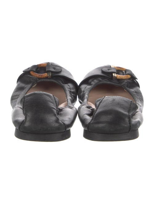 Salvatore Ferragamo Leather Ballet Flats