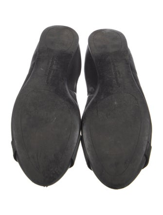 Salvatore Ferragamo Leather Ballet Flats