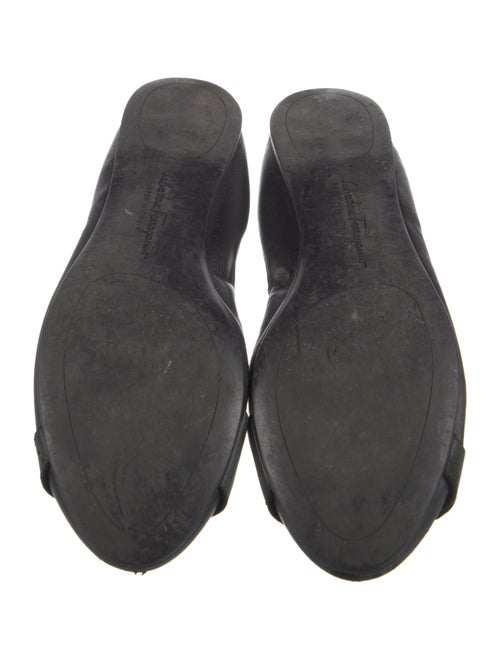 Salvatore Ferragamo Leather Ballet Flats