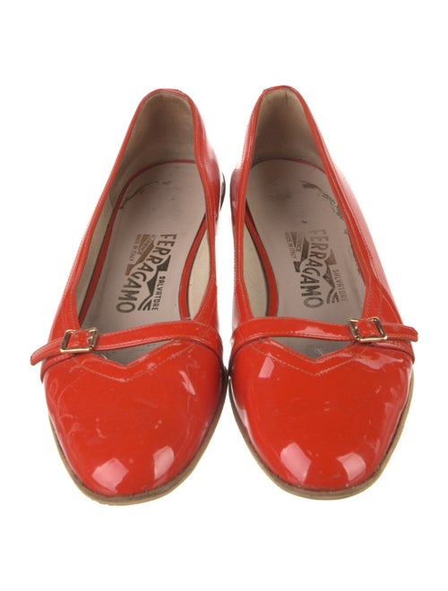 Salvatore Ferragamo Patent Leather Loafers