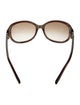 Salvatore Ferragamo Oversize Gradient Sunglasses