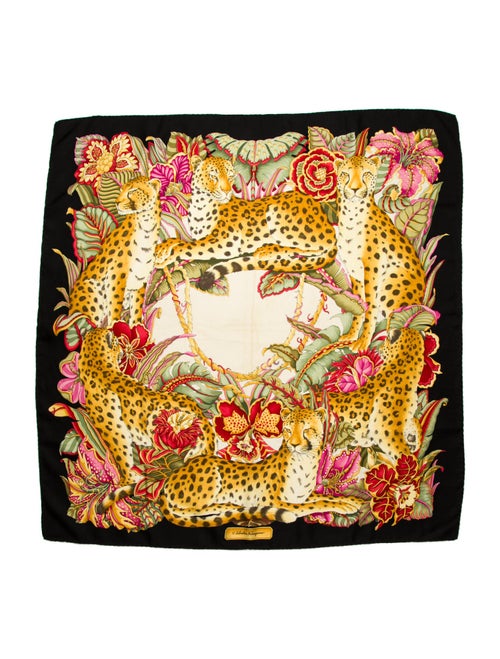 Salvatore Ferragamo Silk Printed Scarf
