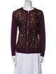 Salvatore Ferragamo Wool Printed Evening Jacket