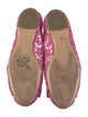 Salvatore Ferragamo Lace Lace Pattern Ballet Flats