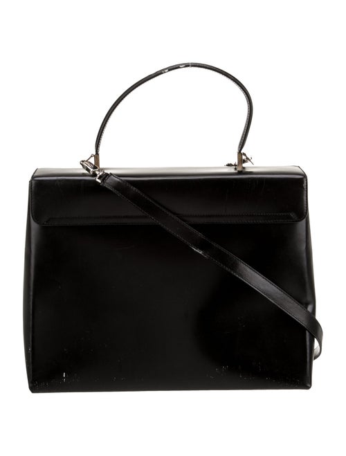 Salvatore Ferragamo Leather Top Handle Bag