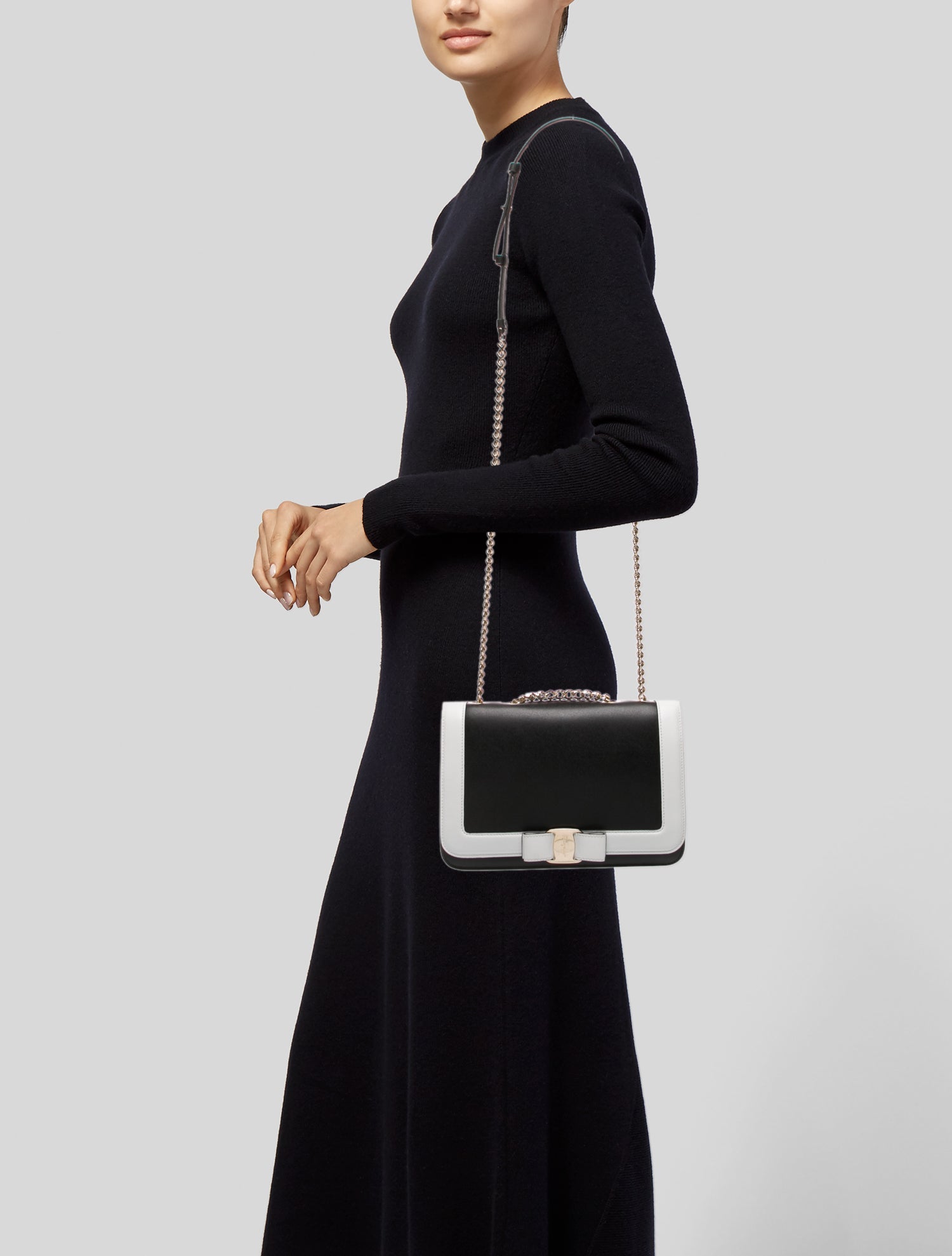 Salvatore Ferragamo Leather Crossbody Bag