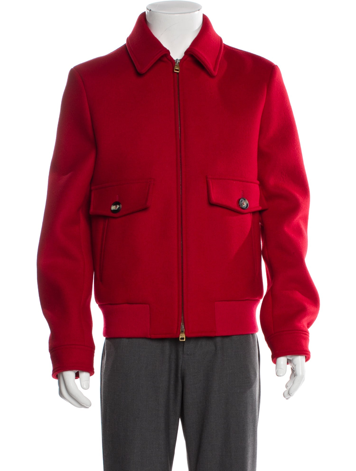 Salvatore Ferragamo Virgin Wool Utility Jacket