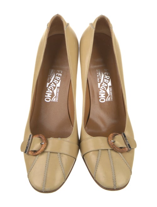 Salvatore Ferragamo Leather Pumps