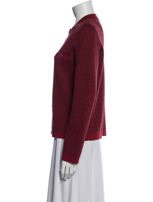 Salvatore Ferragamo Virgin Wool Scoop Neck Sweater
