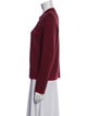 Salvatore Ferragamo Virgin Wool Scoop Neck Sweater