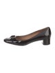 Salvatore Ferragamo Vara Bow Accent Patent Leather Pumps