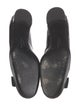 Salvatore Ferragamo Patent Leather Bow Accents Flats