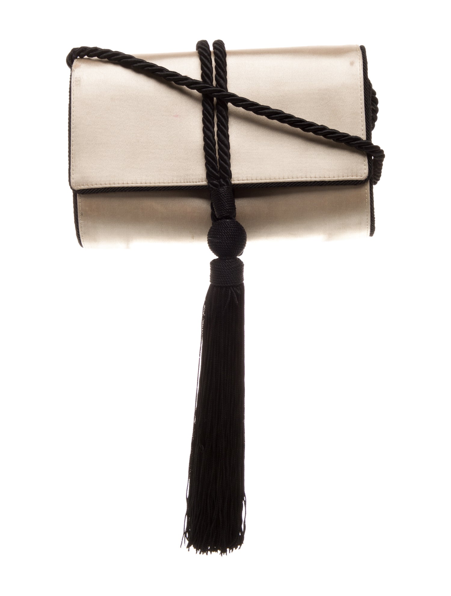 Salvatore Ferragamo Satin Shoulder Bag Vintage