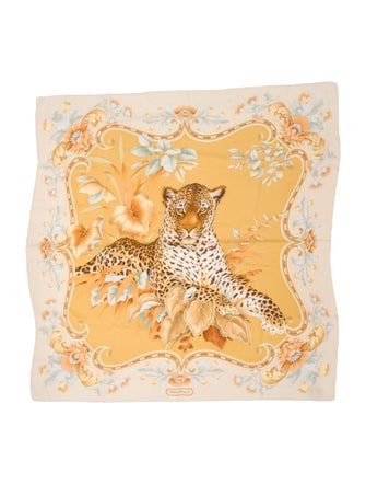 Salvatore Ferragamo Silk Printed Scarf