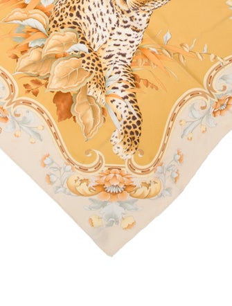 Salvatore Ferragamo Silk Printed Scarf