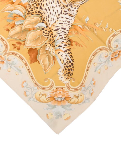 Salvatore Ferragamo Silk Printed Scarf